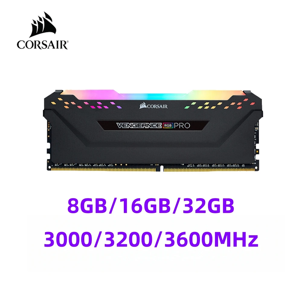 Corsair Vengeance RGB Pro 32GB (2x16GB) DDR4 3000 (PC4-24000) C16