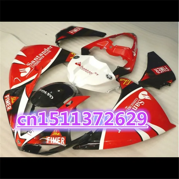 

Комплект обтекателей из АБС-пластика для YZF R1 09 10 11 красная черная белая строчка 09-11 YZF1000 R1 09 10 11 YZF R1 2009 2010 2011 комплекты обтекателей Dor