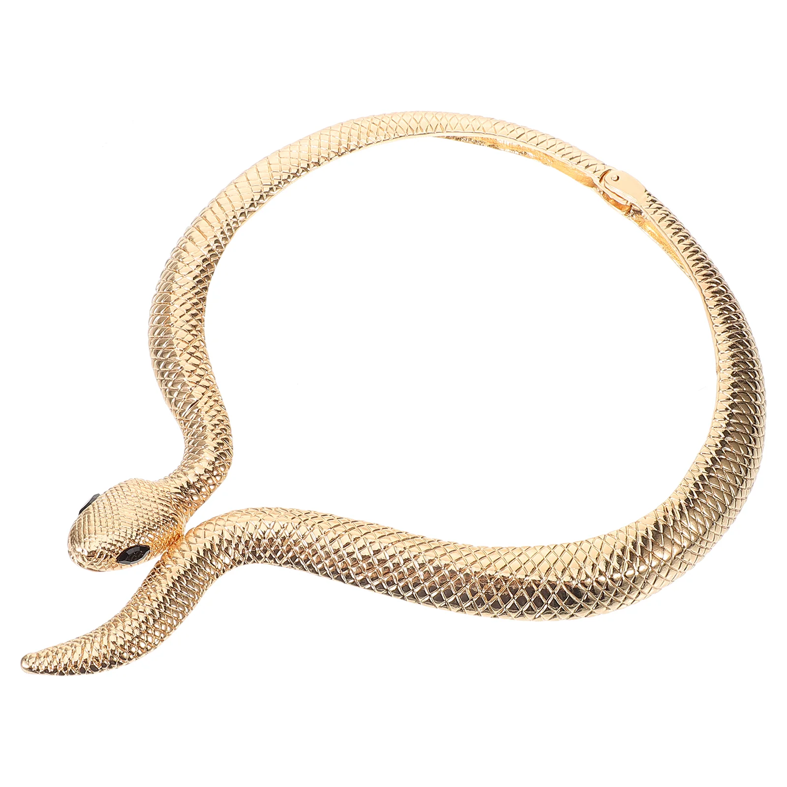 Collier Vintage UnoAerre Années 60 - Maille Snake Or 18K Avec Nœud Et Quartz Citrine