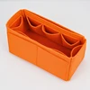 Felt Insert Bags Organizer Fit For H Birkins 25 30 35 40 Makeup Lining Handbag Organiser Portable Cosmetic Base Shaper 6