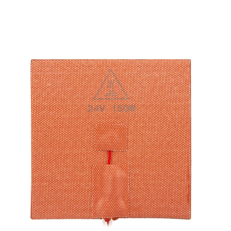 12V 24V 110V 220V Silicone Rubber Electric Heating Pads 3M Adhesive Sticker Thermal Heater Baking Mat NTC 100K Thermistor Sensor