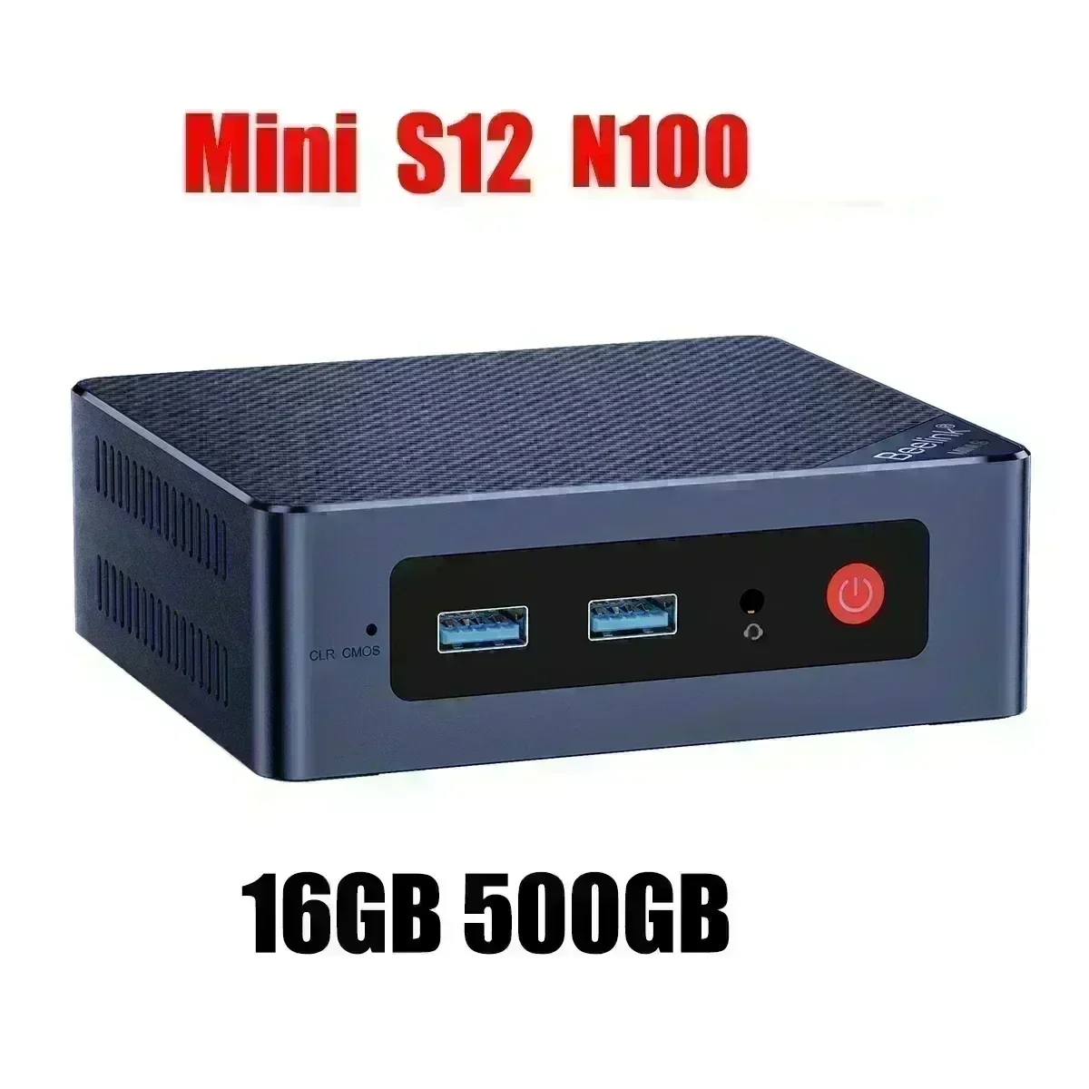 Beelink Mini S12 Pro N95 N100 ミニPC DDR4 8GB 256GB 16GB 500GB SSD
