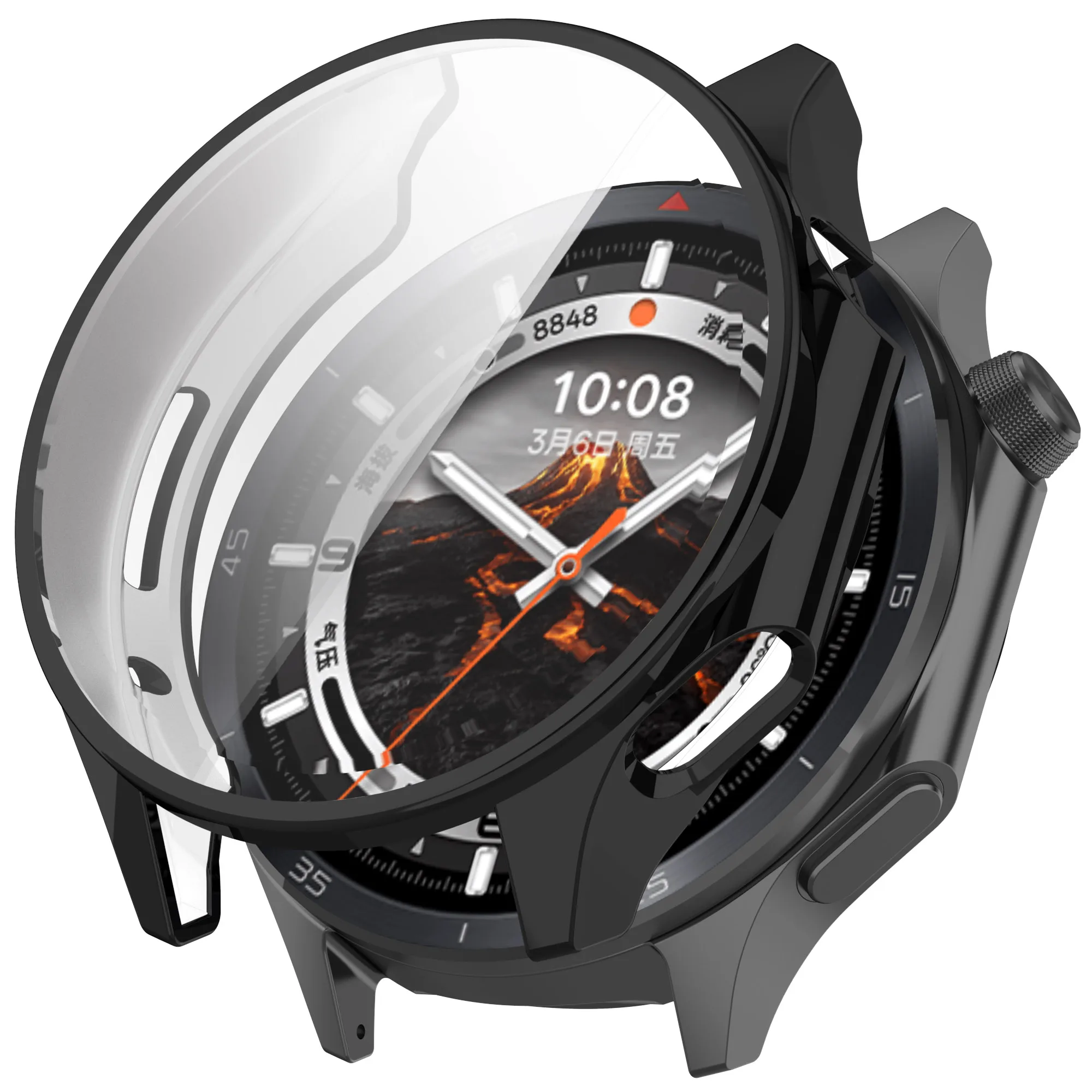 All-Around Screen Protector Soft Silicone TPU Protective Watch Case