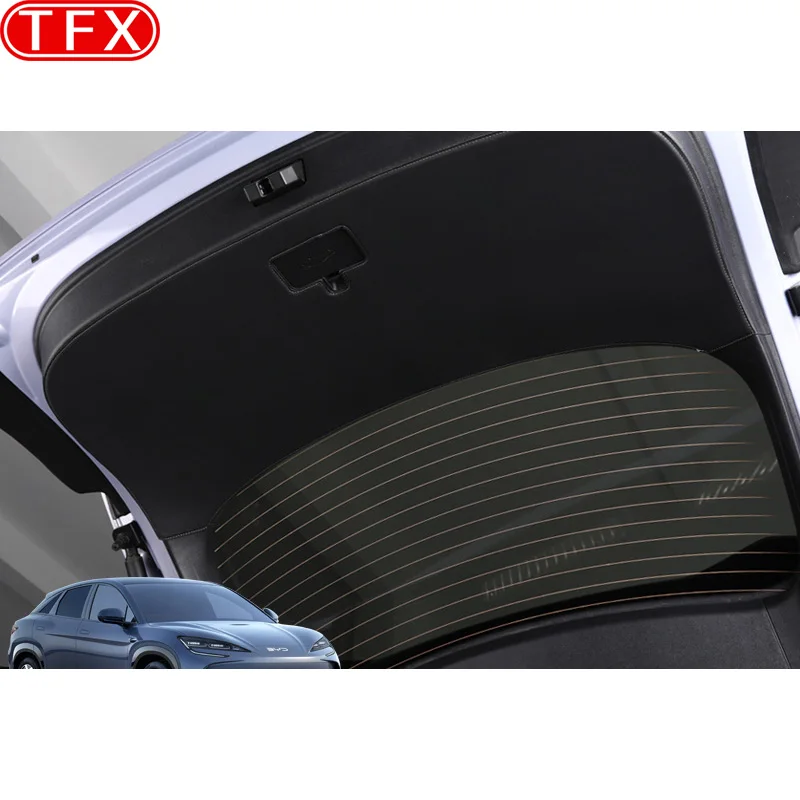 BYD Sealion 7 2024 2025 자동차 스타일링 뒷문 보호 스티커, 트렁크 보호 패드, 안티 킥 매트, 자동 수정 액세서리