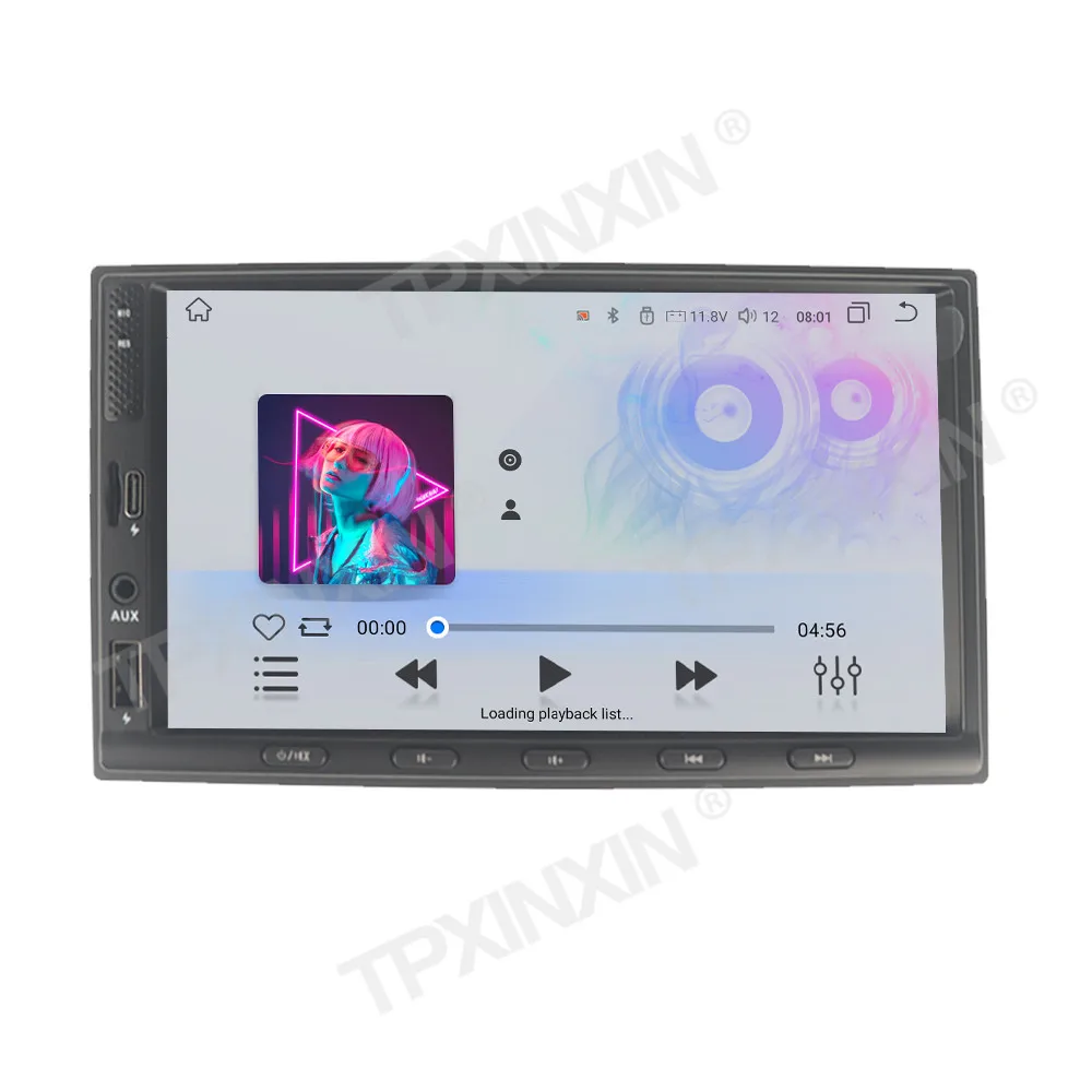 

7Inch Android Car Radio For All cars Universally DVD Multimedia Video Player Stereo Auto GPS Navigation Carplay DSP 5G WIFI 1DIN