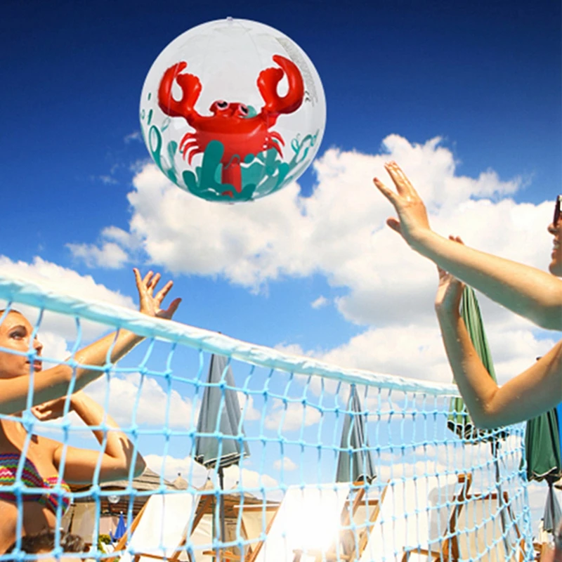 Inflatable Beach Ball Swimming Pool Summer Water Sports Game Toys Boys Girls Playing Toy Party Decoration Blow Up Balloon Fun