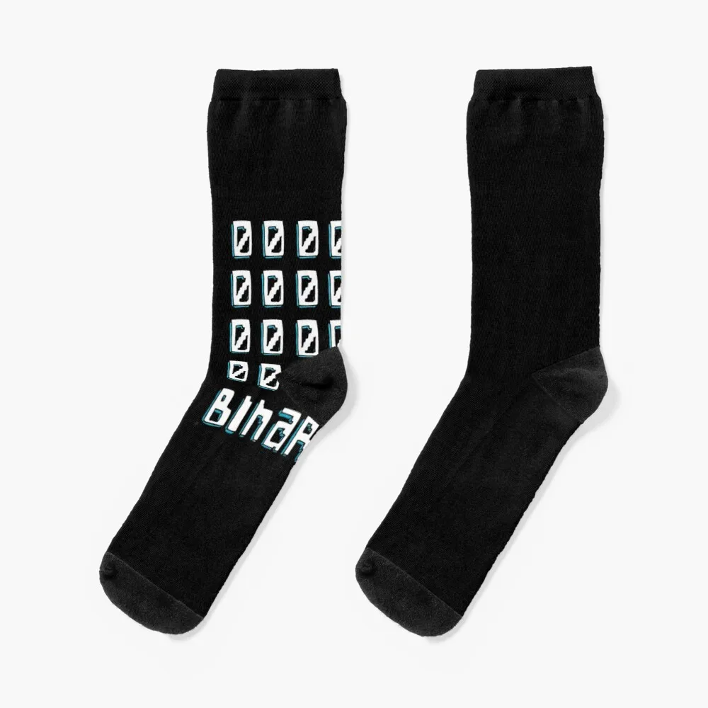 

The Flight Of The Conchords Binary Solo Robots Sticker Socks Men Cycling Socks