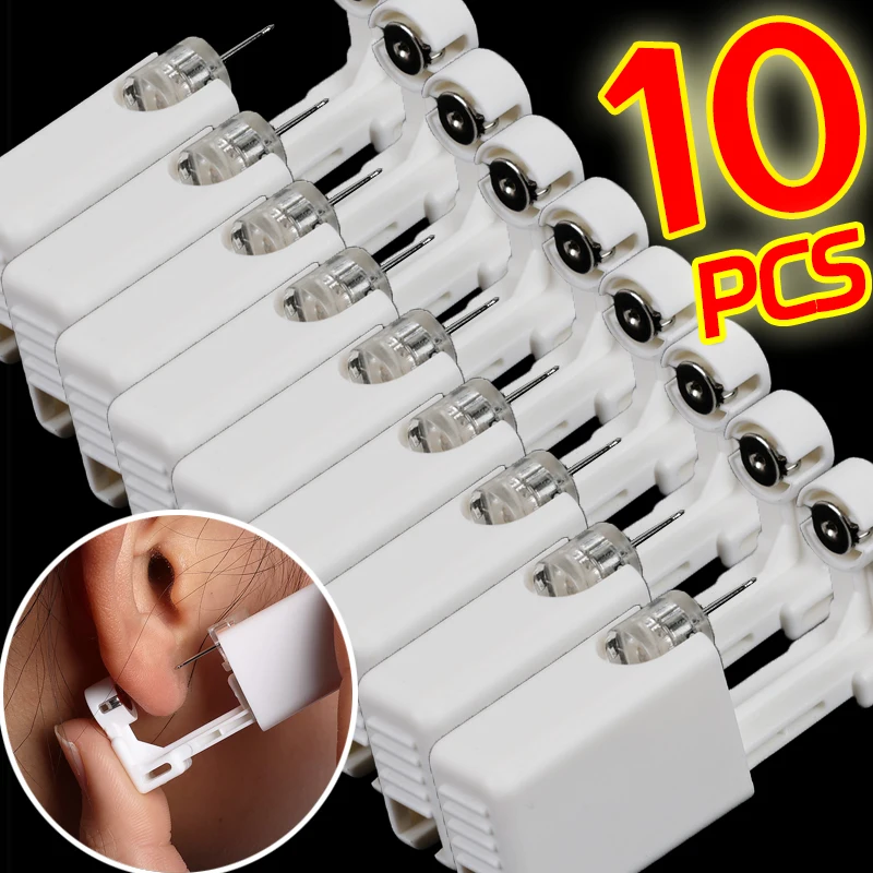 Disposable Safety Ear Piercing Gun Kit Disinfect Earring Piercer Machine Studs Nose Body Jewelry Piercing Tools ear piercing tool,nose piercing gun,body piercing kit,piercing tool