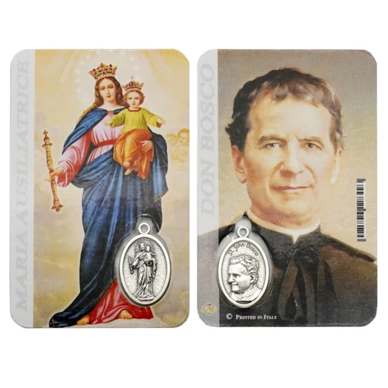 Italian History Card Double Side Christian Character Card Personalities Italys Influential Figures for Student