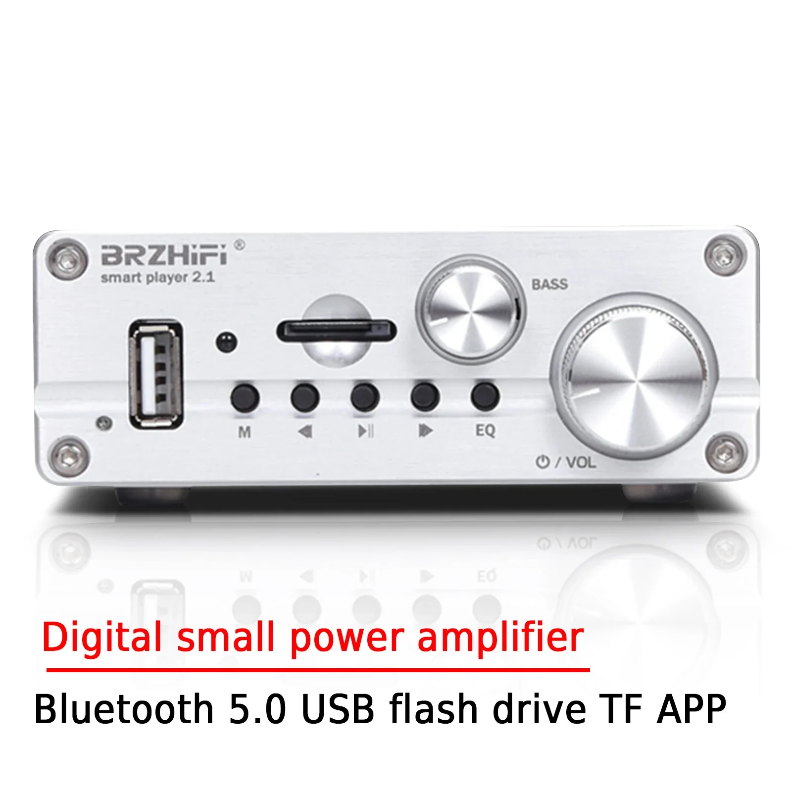 

AMXEKR Fever Level 3116 High Power 2.1 Channel Digital Small Power Player Bluetooth 5.0U Disk TF Playback APP