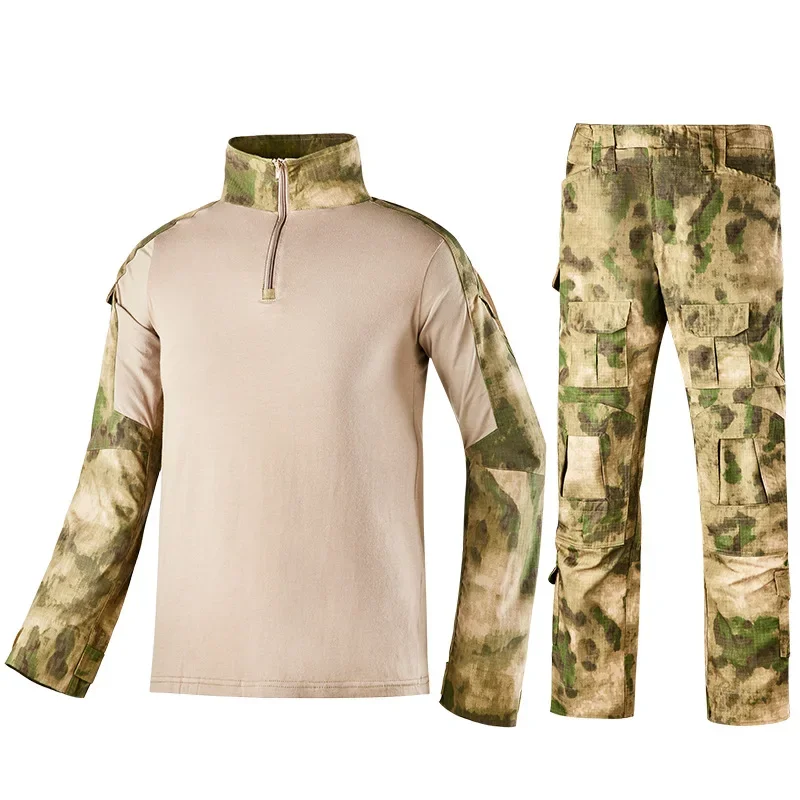 Camouflage Uniform Tactical Camo Suit Multicam Hiking Shirt Pants Outdoor Sports Sets Equipment Men Hunting Outdoors tactical suit combat uniform