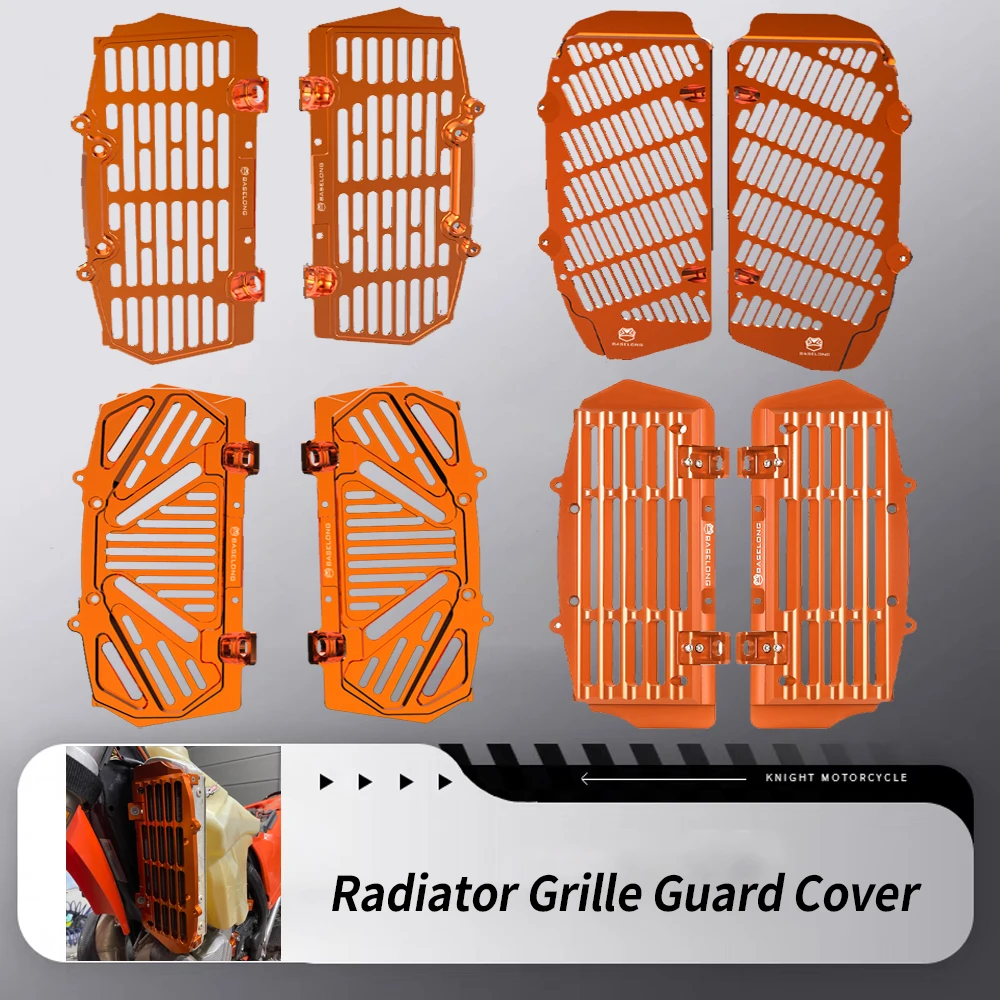 

2024 For KTM EXC XCF XC EXCF XCFW TPI Six Days 125 250 300 350 400 450 500 2017 - 2023 Radiator Grille Guard Cover Protector