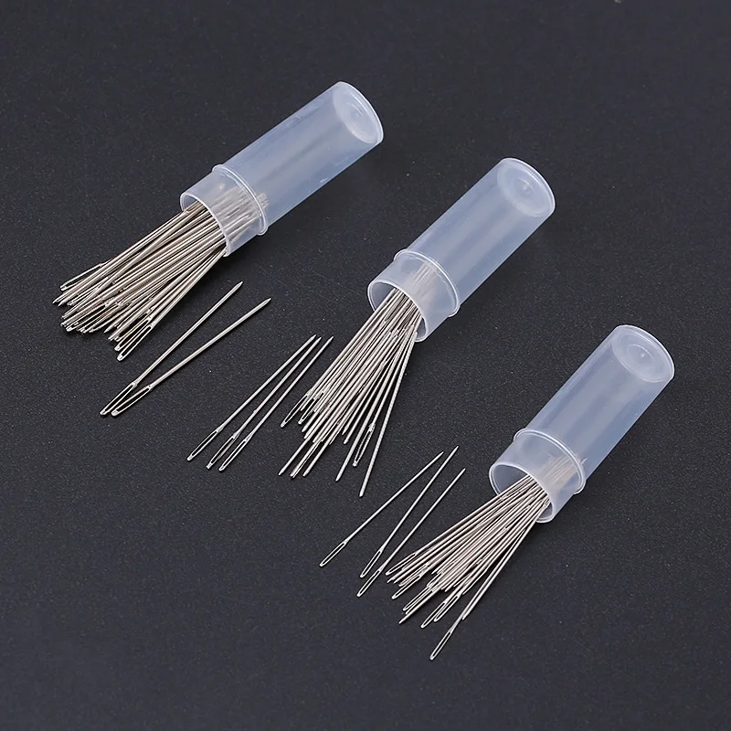 Sewing Needles 30pcs No.22/24/26 Embroidery Fabric Cross Stitch Knitting Needle Stainless Steel DIY Crafts