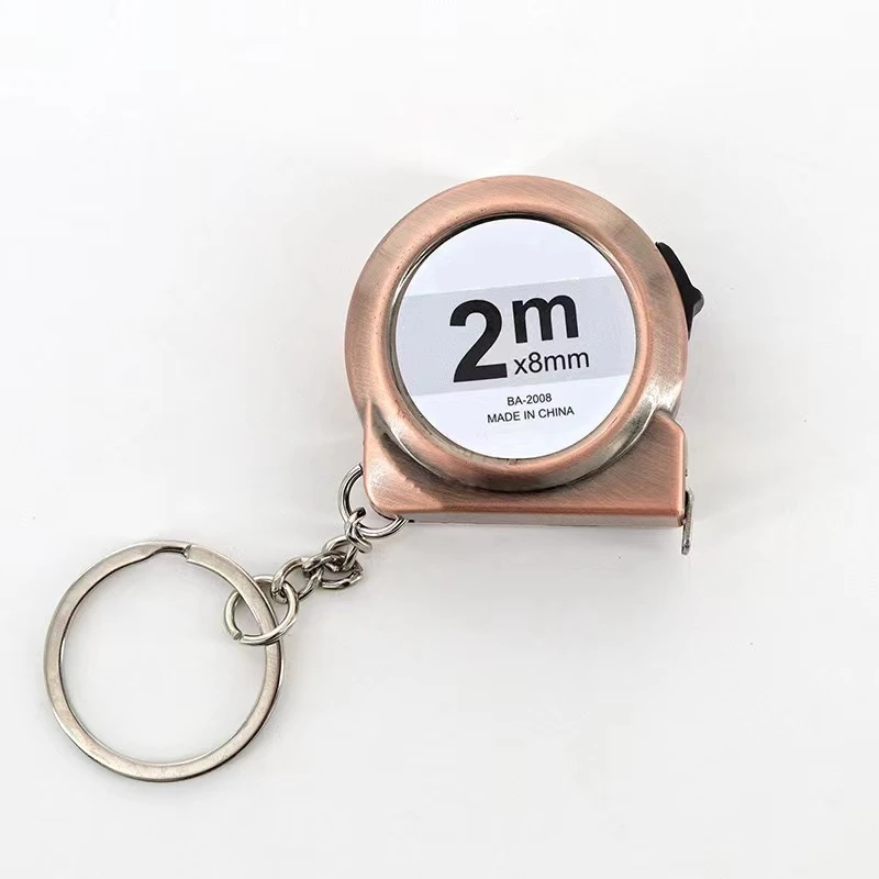 Portable mini tape measure Small household measuring tape retractable 2m