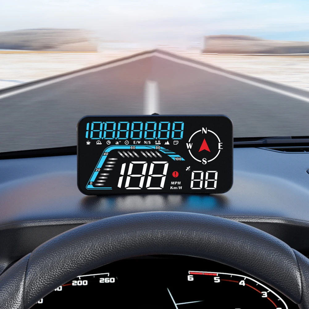 G12 GPS HUD  ÷ ڵ ӵ   , Ʈ KMH MPH  溸 ˸, 跮 LED ÷,  