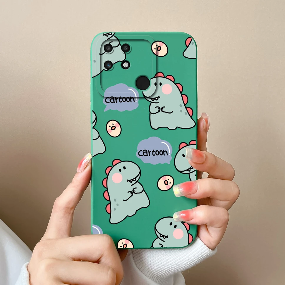 Fashion Love Heart Soft Smooth Liquid Silicone Phone Case - Bumper Cover