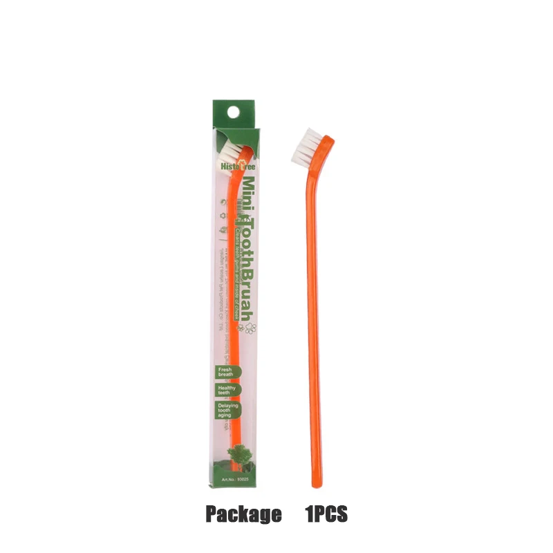 thumbnail image 1 of Juego de 3 cepillos de dientes para perros, limpieza de dientes, cuidado del mal aliento, cepillo de dientes no tóxico, suministros de limpieza para perros y gatos, accesorios para mascotas, 1 of 5