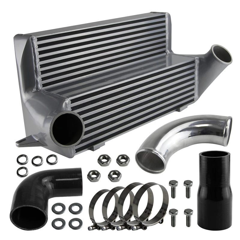 Stepped 7.5" Intercooler W/hose Kit Fits For Bmw E82 135i 20082011 E90