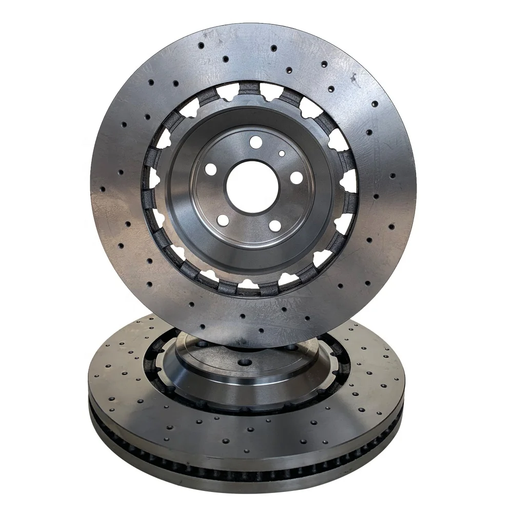 아우디 RS3 8V 2015-2016 프론트  웨이브 브레이크 디스크 370mm*34mm 브레이크 로터 한 쌍 (8V0615301C)