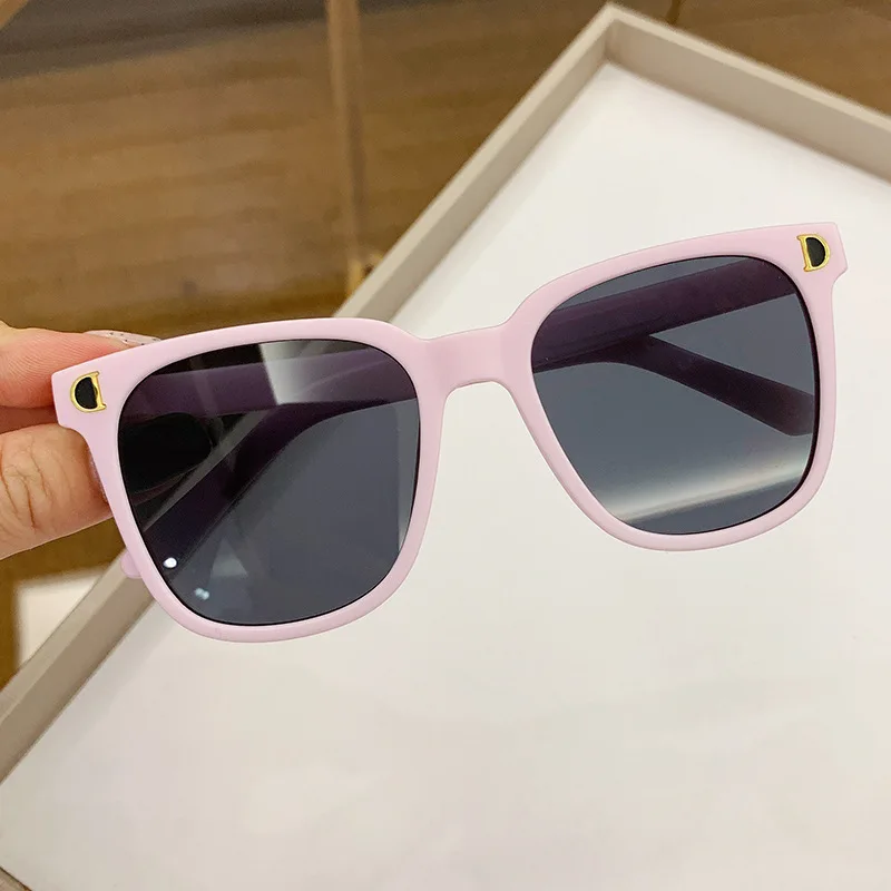 Children sunglasses 2023 fashion square kids Sunglasses boy girl Square goggles Baby travel glasses 6 colors optional_voghion.com
