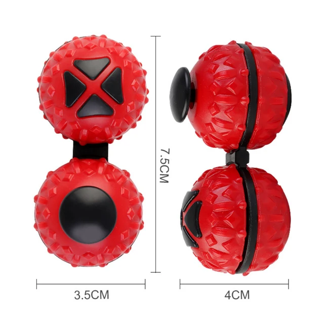 2 In 1 Massage Decompression Gyro Ball Fidget Toys Adult Stress Relief Sensory Toy Antistress Toy Hand Rotating Ball Gyro Toy 6