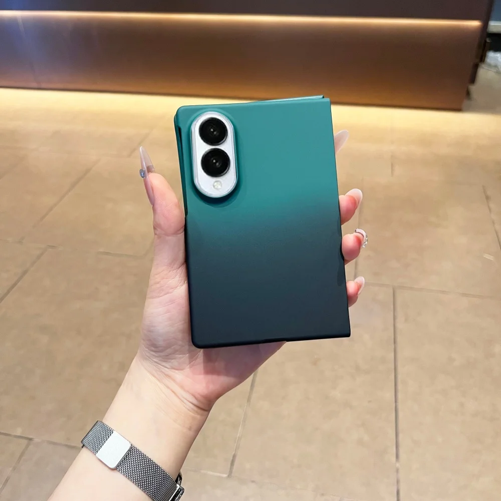 Matte Gradient Double Color Hard PC Slim Frosted Shockproof Case