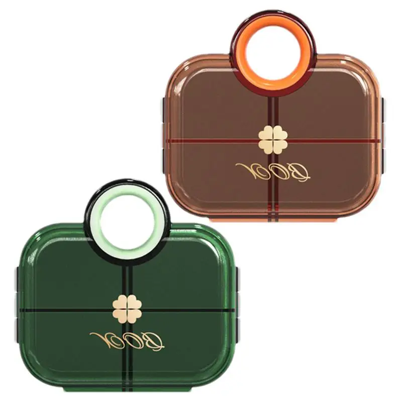 

Organizer Container For Tablets Travel Pill Box With Seal Ring Small Box Sturdy Sealed Design Pill Organizer Mini Pill Box Port