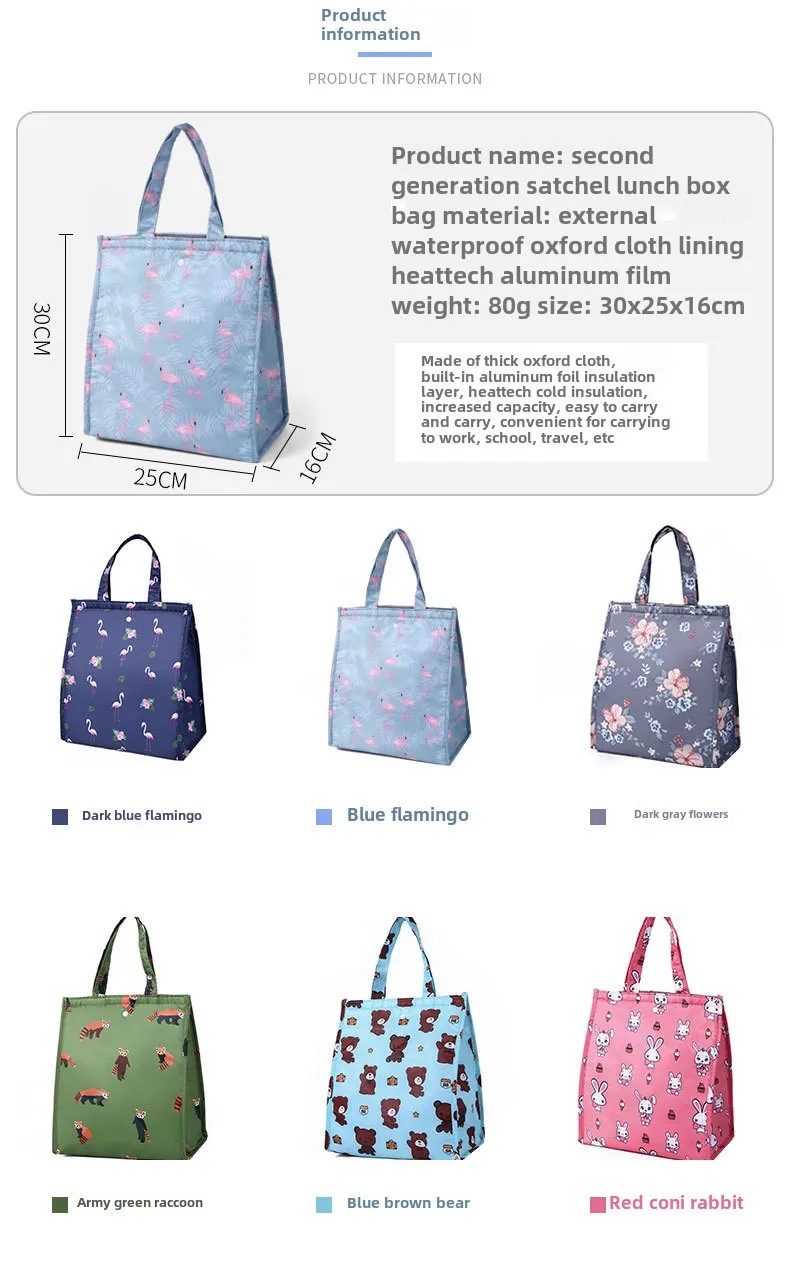 Insulated Thermal Cooler 🥗❄️ Reusable Lunch Tote for Food & Drinks, Leakproof Picni... - SKU ITC01501 - UGI Pac...