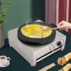 Crepe Maker 16-Inch Pancake Maker Baking Machine Round Crepes Griddle for Restaurants Dessert Stores Snack Bars, Non-stick Coati 3