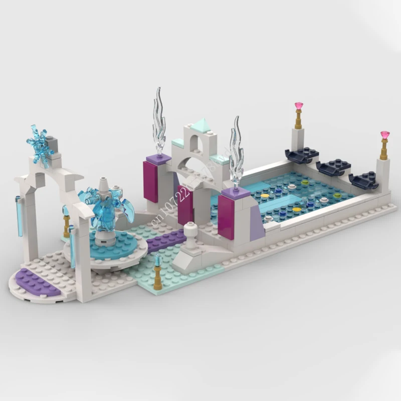 

247 шт., Детский конструктор MOC «Холодное сердце»
