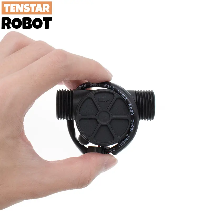 YF-S201 12V Water Flow Sensor DC 5-18V Flowmeter Hall Flow Sensor Water Control Liquid Flow Sensor Switch 1-30L/min 2.0MPa image 3