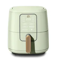 Beautiful 6 Qt Air Fryer with TurboCrisp Technology and Touch-Activated Display, Sage Green by Drew Barrymore 1