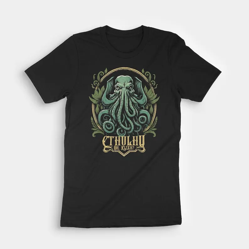 

Рубашка Cthulhu, Oh R'yleh H.P. Футболка для почитателей лавкрафта