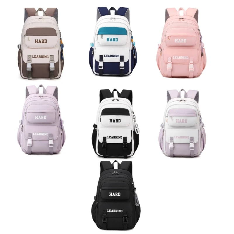 

M6CC Large Capacity Backpack Comfortable and Durable School Bag Casual Daypack for Middle and High School Students