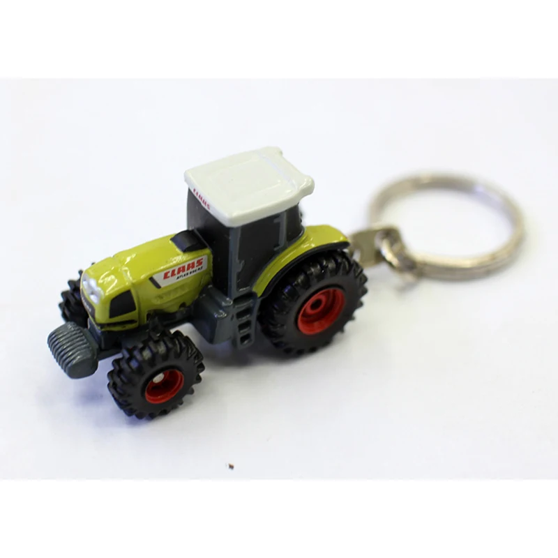 Diecast Alloy Claas Tractor Model Key Chain Pendant UH