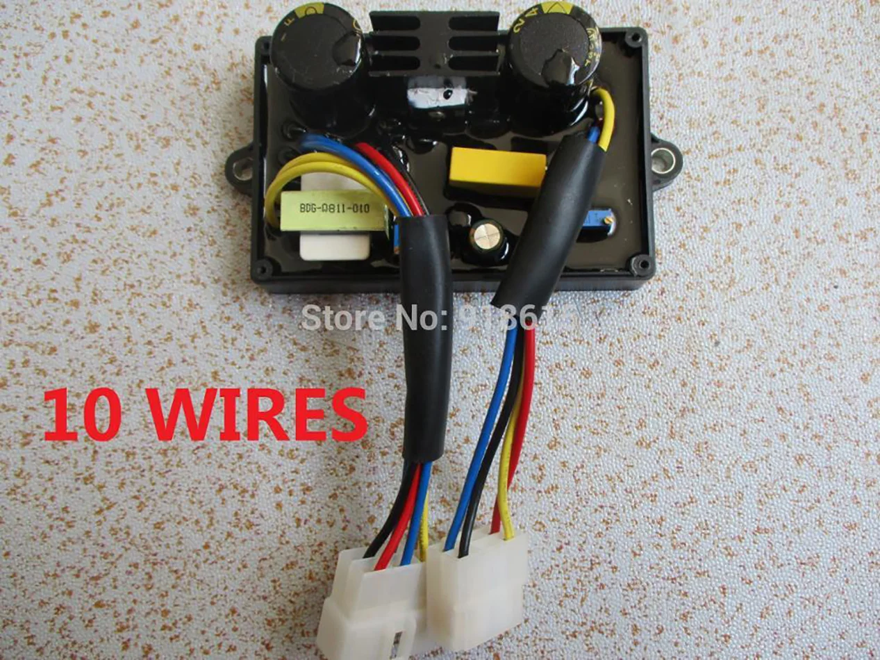 Hj-5K25Dh-1 Generatore Di Saldatura Avr Stabilizzatore Regolatore Di Tensione Monofase 10 Fili