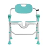 Bath Chair Portable Bath Padded Bathroom Folding Disabled Stroke Hemiplegia Elderly Bath Chair Shower Anti-slip Seat Cushion 2