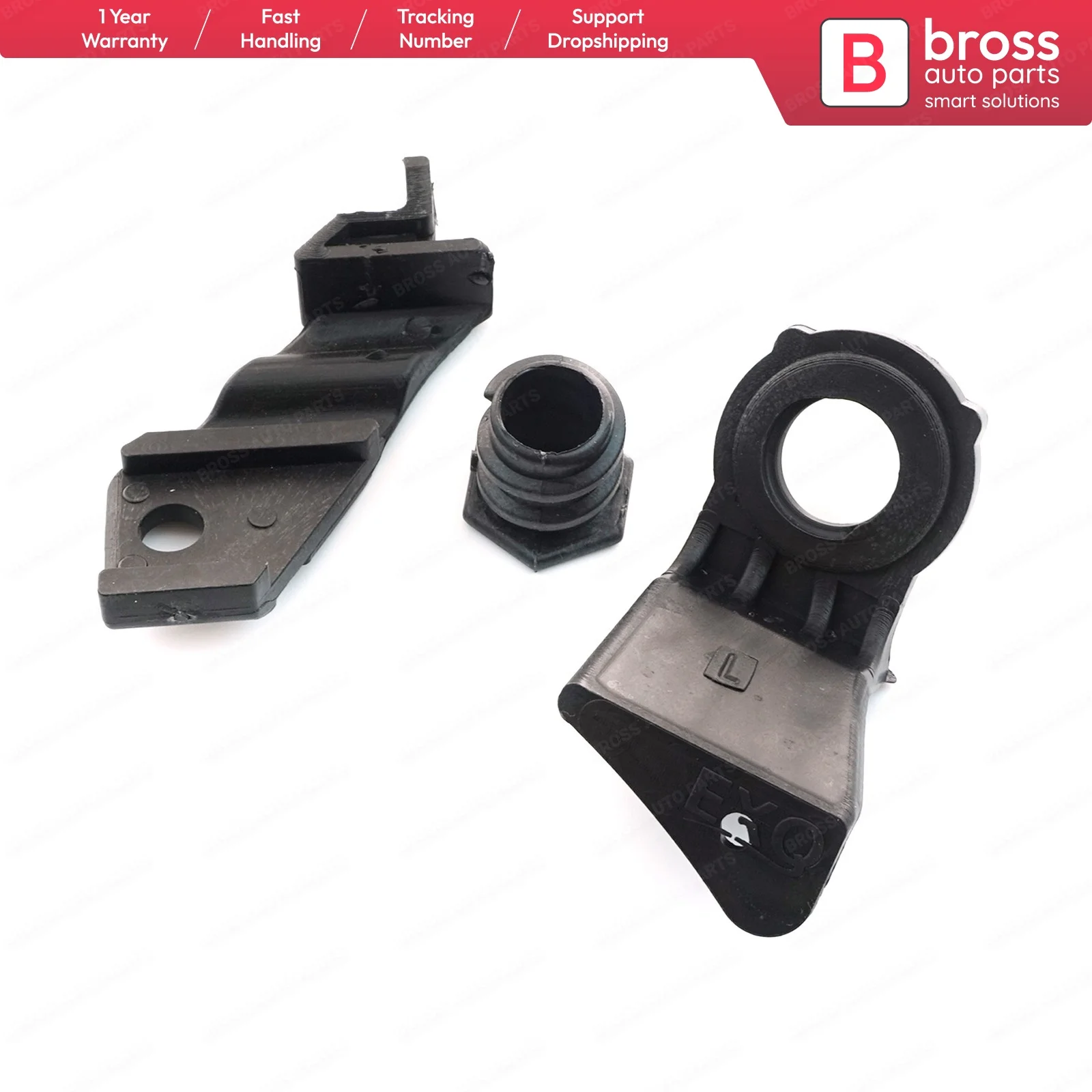 Bross автозапчасти BHL30 комплект для ремонта фар левая сторона: 1 K0998225 VW MK5 Golf 2004 - 2009