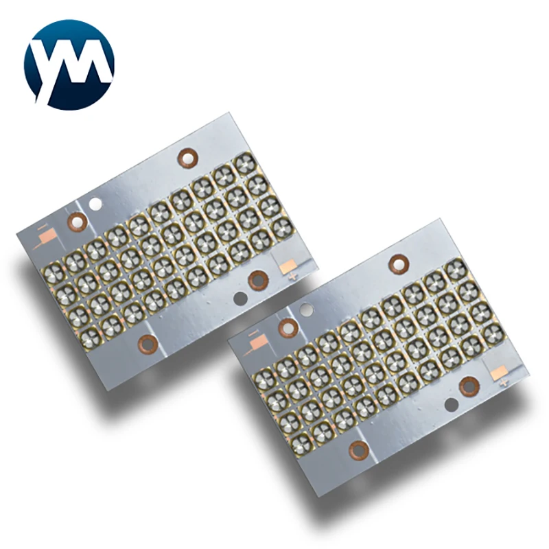 UV LED 모듈 uv led 쿼트 10W uv 365nm 칩, 385nm, 395nm, 405nm uv led 조명, 3D 인쇄 실크 스크린 잉크 접착제, 400W