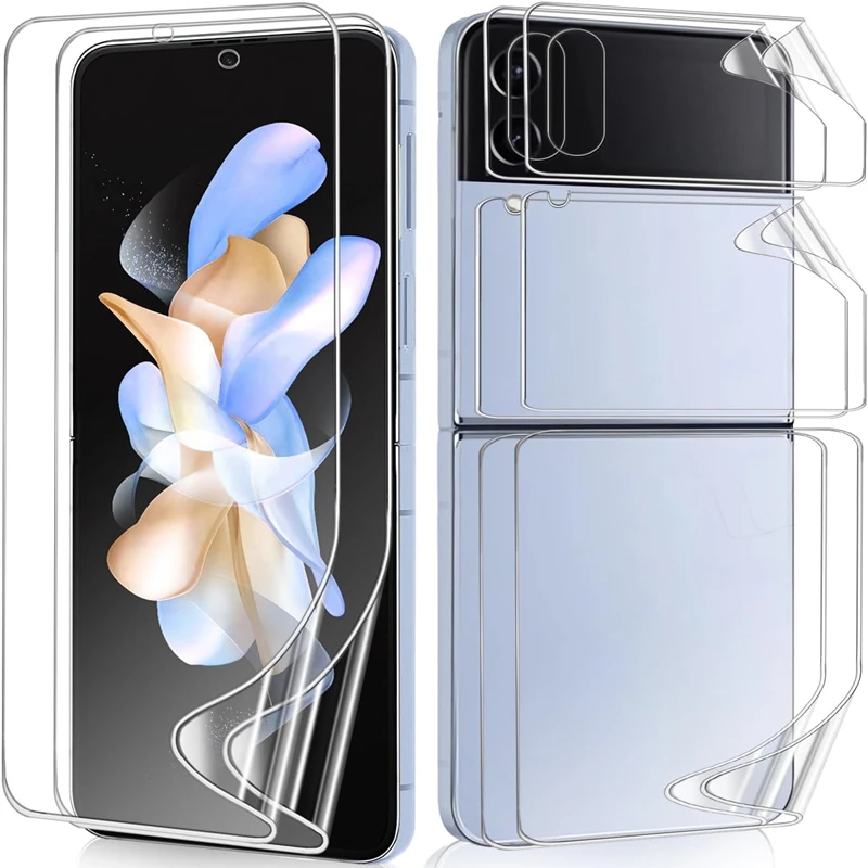 Full Coverage Soft Hydrogel Screen Protector - HD Clear TPU Cover