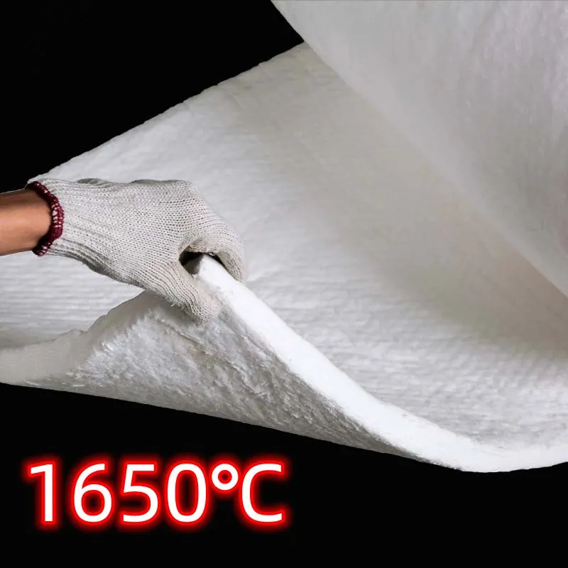 Ceramic Fiber Blanket 10mm 20mm 30mm 1650℃ High Temperature Resistance Fire Resistant Insulation