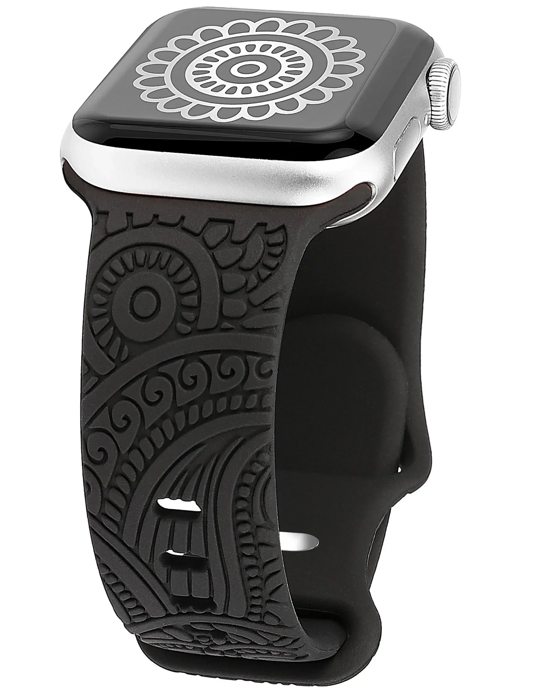 Engraved Silicone Strap