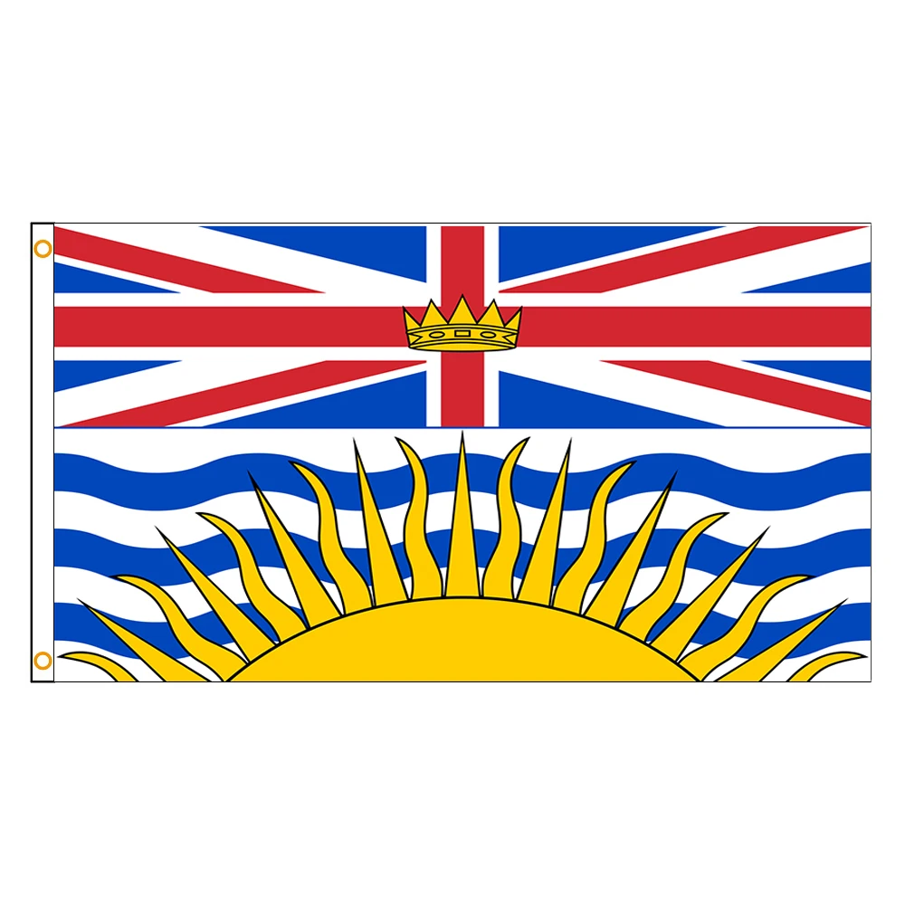 Bandiera Della Colombia Britannica 90X150Cm Per Decorare