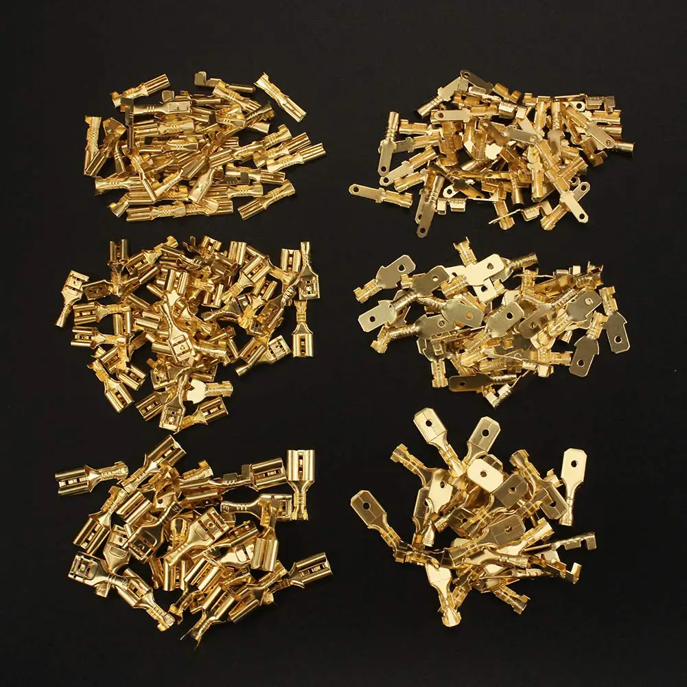 Teansic 1000-Piece Crimp Terminal Kit – Quick Splice Connectors For Automotive & Home Wiring, Includes Spade, Ring & U-Shape Terminals - View #2