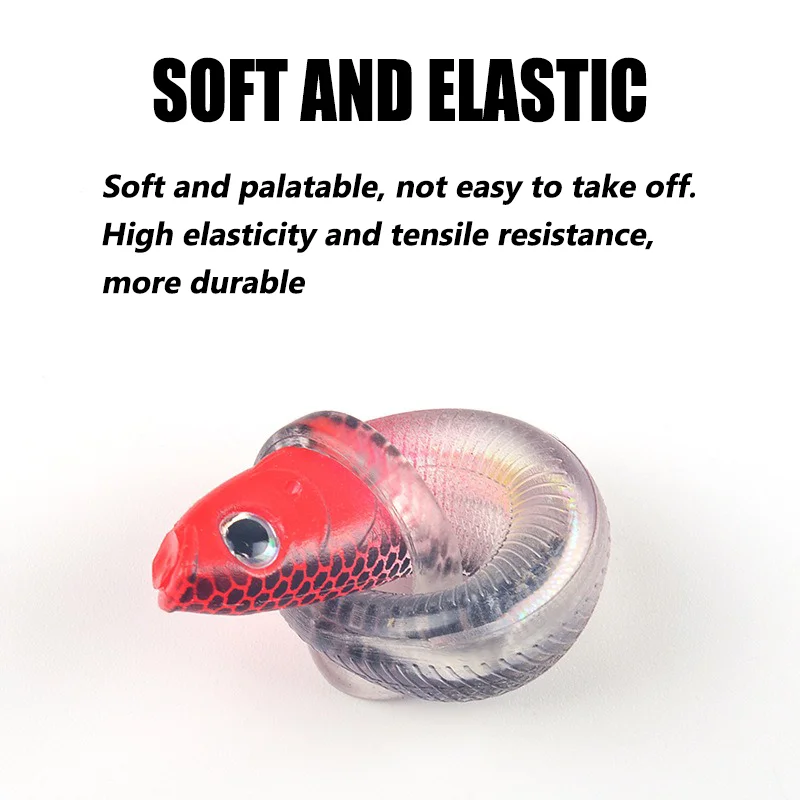 Soft bait 65mm 5.6g 125mm 10g T-Tail Soft Lure Soft worm Jigging Swimbait  Pike Bass Perch
