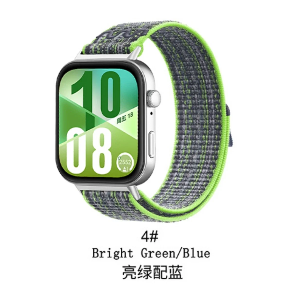 Nylon Woven Sports Smartwatch Strap - Durable Wristband Bracelet