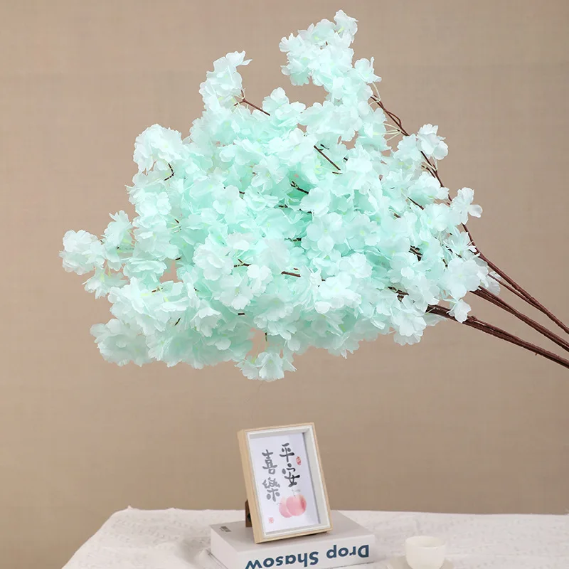 Artificial Encrypted Cherry Blossom Branch Wedding Arch Decoration Indoor Setting Flower