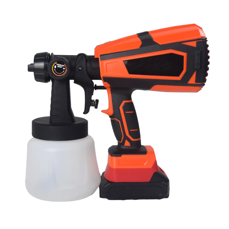

High Atomization Anti-backflow Stepless Speed Regulation Lithium Battery Paint Spray Gun