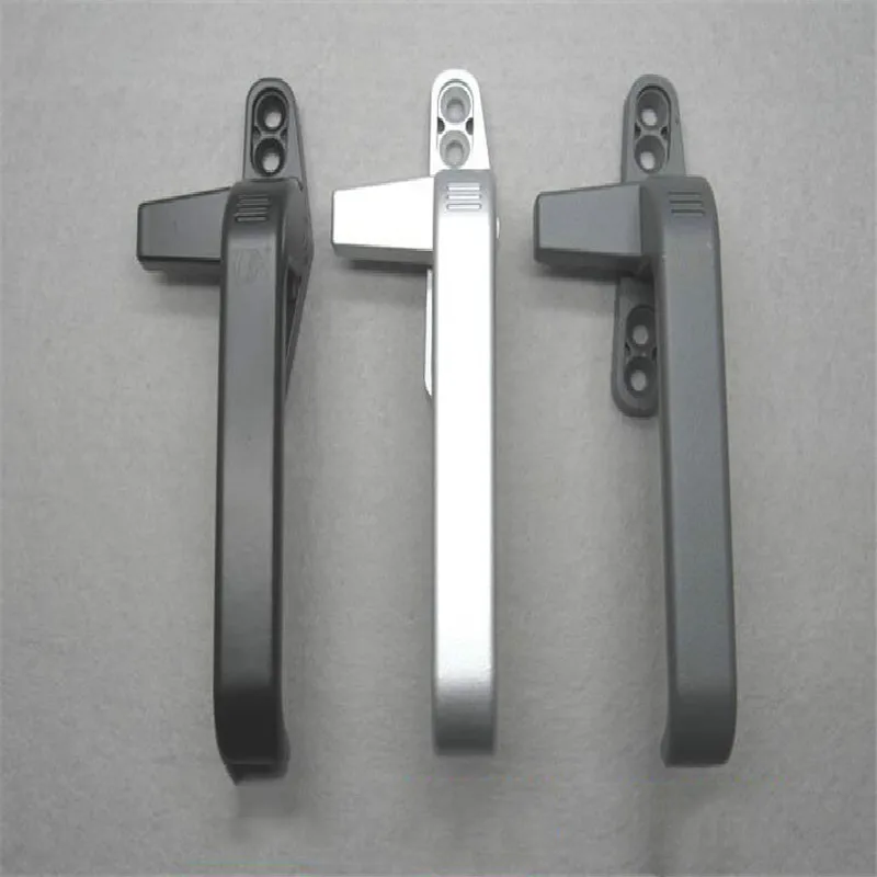 50 aluminum alloy window handle push window accessories old-fashioned flat open door and window handle 7 type handle