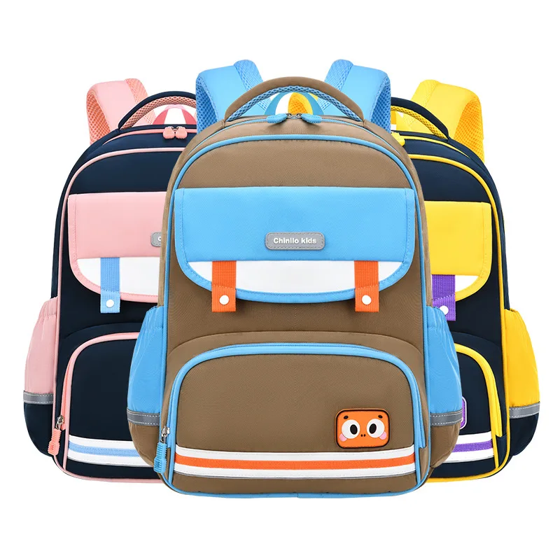 

Cute Cartoon Orthopedic Children Schoolbag Girls Boys Child Primary School Backpack Waterproof Pupil sac Mochila School Bags